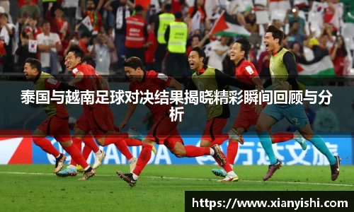 泰国与越南足球对决结果揭晓精彩瞬间回顾与分析