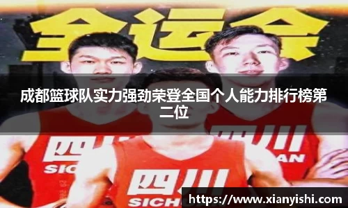 成都篮球队实力强劲荣登全国个人能力排行榜第二位